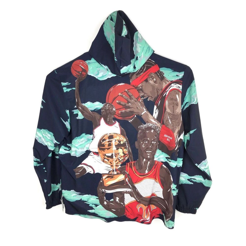 Reebok Mens Reversible All Over Print Windbreaker Jacket - Picture 2 of 2